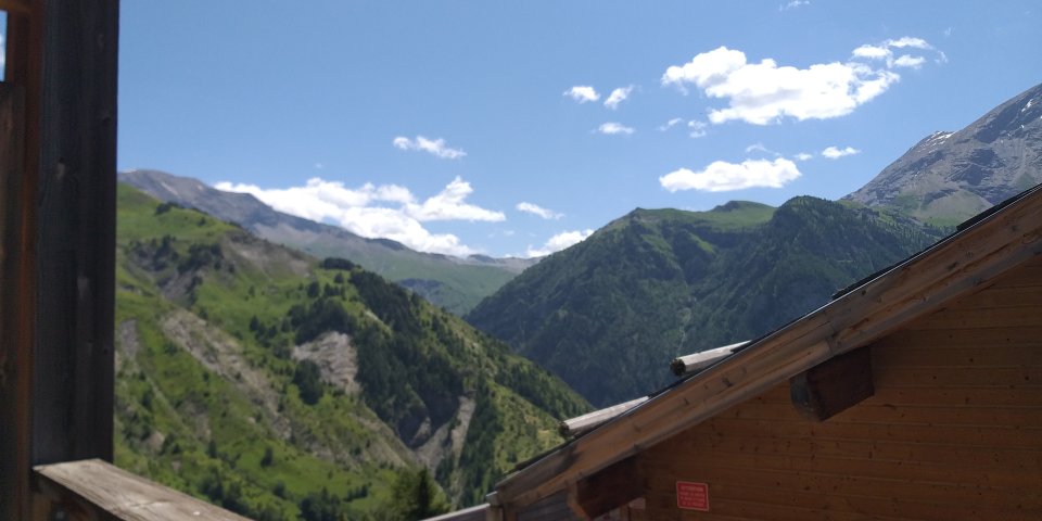 vue du balcon