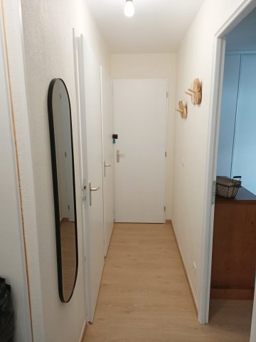 Couloir desservant les chambres 