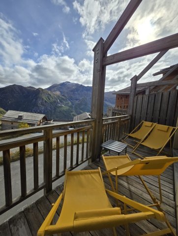 balcon aménagé avec vue 