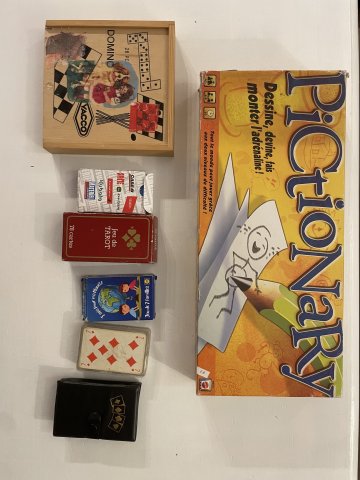 Jeux fournis 