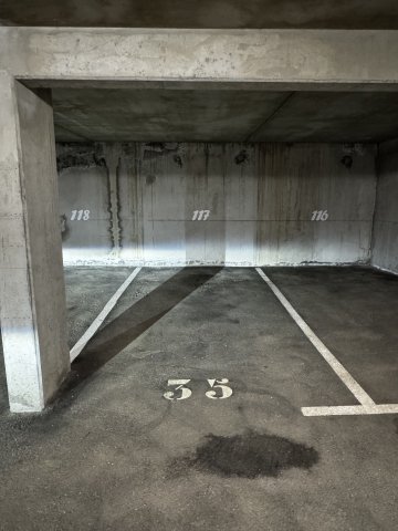 Garage en sous sol