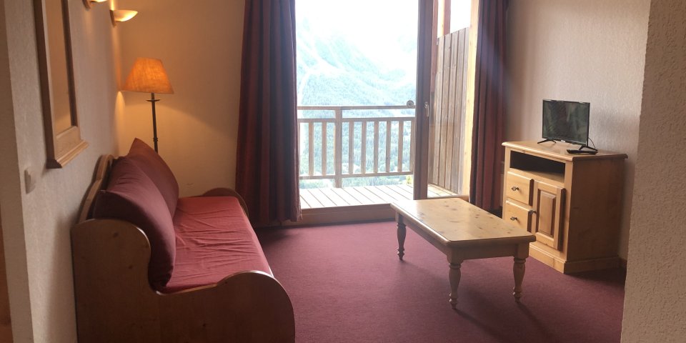 Salon avec canapé convertible 2 places indépendants