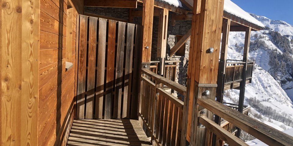 Balcon de l'appartement