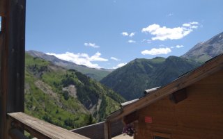 vue du balcon
