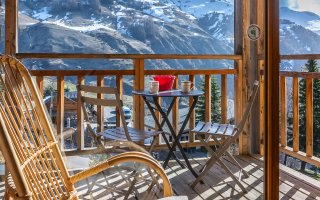 vue vers la terrasse 