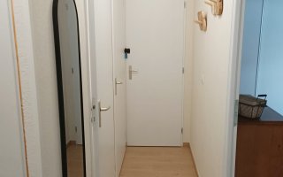 Couloir desservant les chambres 