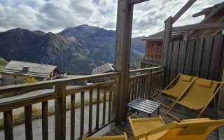 balcon aménagé avec vue 