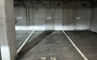 Garage en sous sol
