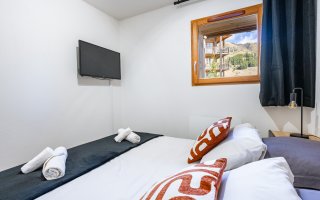 Vue lit chambre double