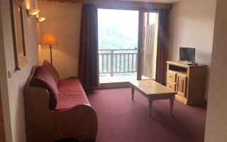 Salon avec canapé convertible 2 places indépendants